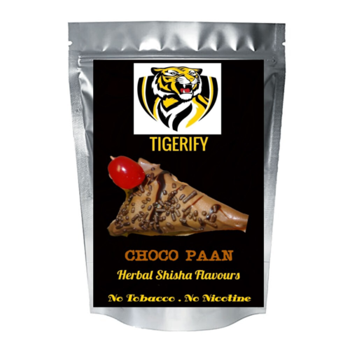 TIGERIFY Shisha Hookah Herbal CHOCO PAAN Flavour 50grams 1