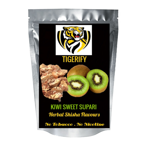 TIGERIFY Shisha Hookah Herbal KIWI SWEET SUPARI Flavour 50grams 1