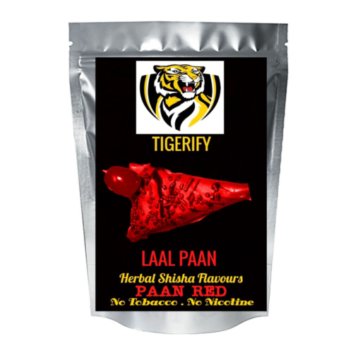 TIGERIFY Shisha Hookah Herbal LAAL PAAN (PAAN RED) Flavour 50grams 1