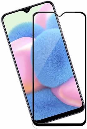 Tigerify Tempered Glass/Screen Protector Guard for Samsung Galaxy M02 / Samsung Galaxy M02S (BLACK COLOR) Edge To Edge Full Screen 1