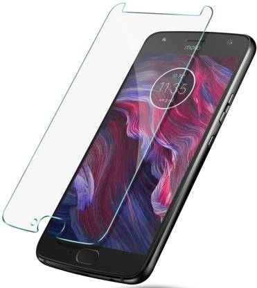 Tigerify Tempered Glass/Screen Protector Guard for Moto X4 (TRANSPARENT COLOR) Edge To Edge Full Screen 1