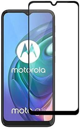 Tigerify Tempered Glass/Screen Protector Guard for MOTO G10 POWER,MOTO G10 POWER (BLACK COLOR) Edge To Edge Full Screen 1