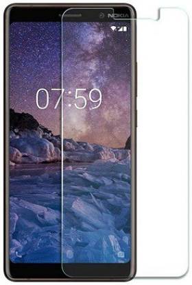 Tigerify Tempered Glass/Screen Protector Guard for Nokia 7 Plus (TRANSPARENT COLOUR) Edge To Edge Full Screen 1