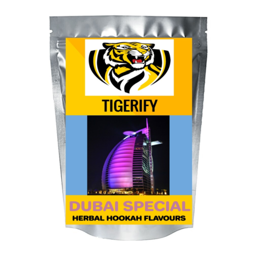 TIGERIFY Premium Quality Shisha Hookah Herbal DUBAI SPECIAL Flavour 50grams 1